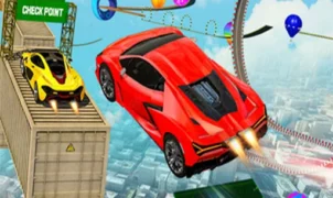 Crazy Car Stunt Descent GT Game