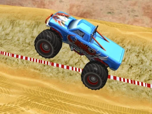 Monster Truck Speed Stunt Game