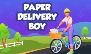 Paper Delivery Boy Game